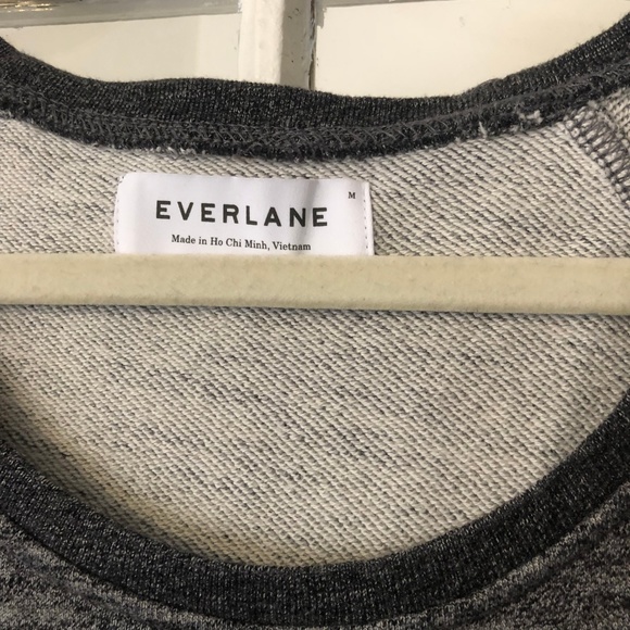 EUC Women’s Everlane Grey Tunic Sweatshirt M - Picture 5 of 11